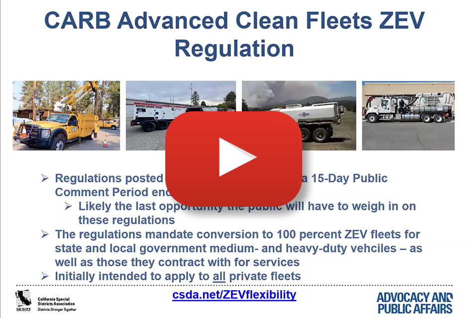 Screenshot of CARB Media Brief