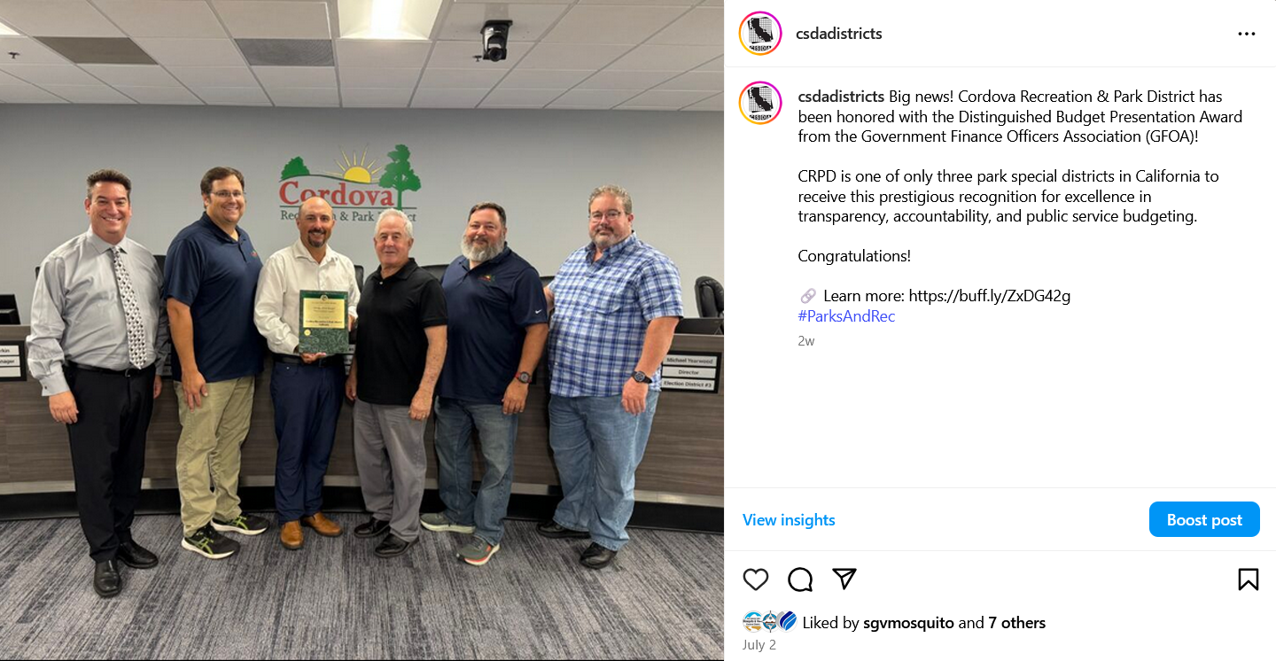 CSDA Promotion of a member story on social media.