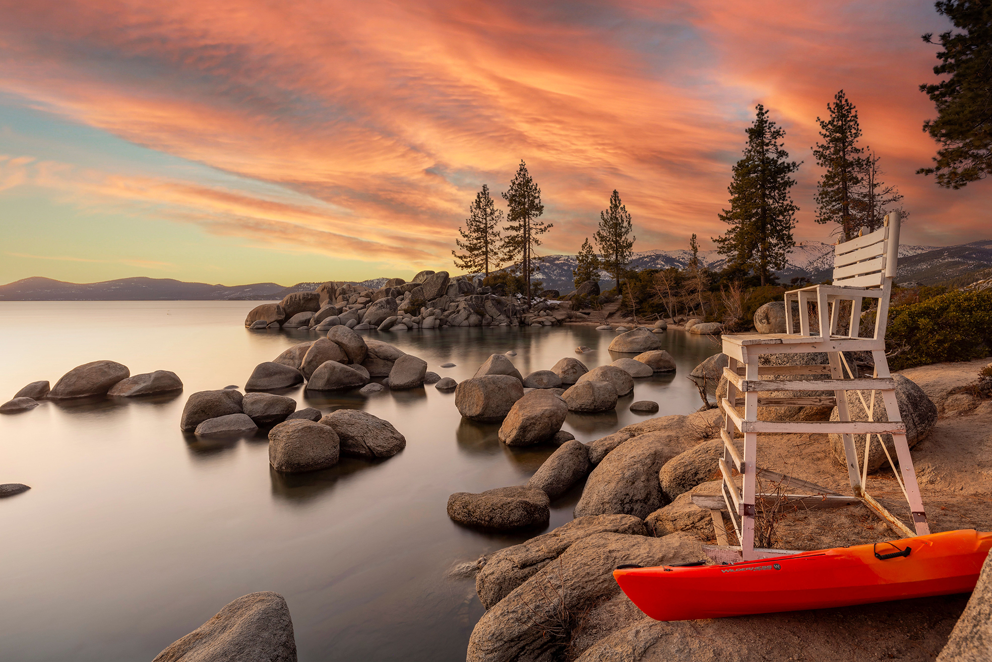 Image of Lake Tahoe taken by Steve Leonardi