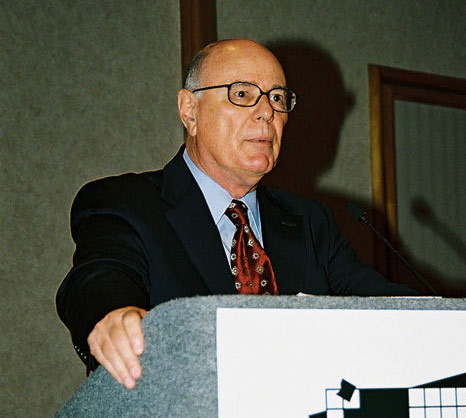 Ralph Heim speaking at what was then called Government Affairs Day.