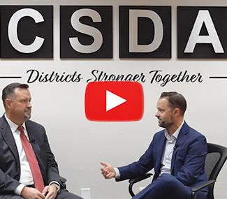 CSDA Advocacy and External Affairs Officer Kyle Packham interview Liebert Cassidy Whitmore Partner Gage Dungy on New Laws