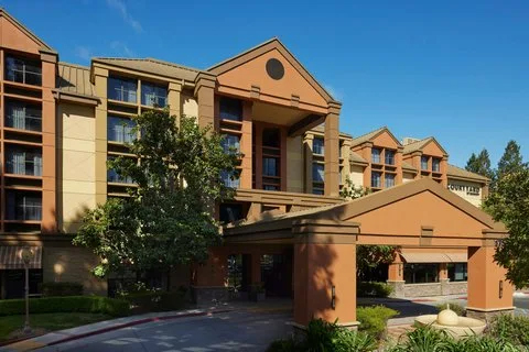 View of the Courtyard Santa Rosa entry