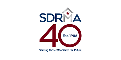 SDRMA 40 Year Anniversary logo