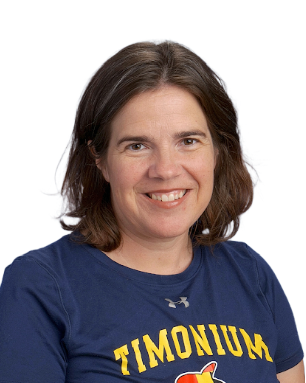 A photo of a smiling woman