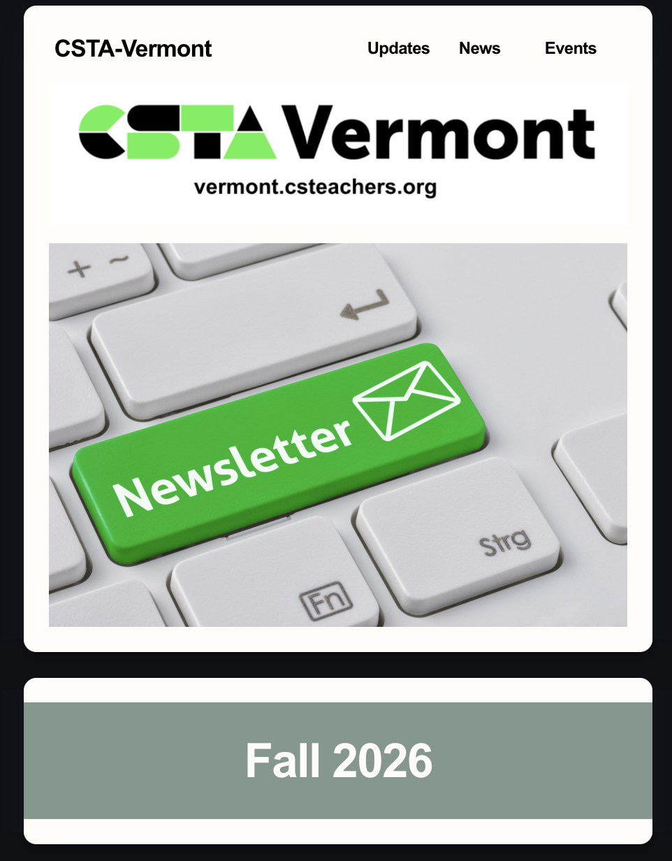 Fall Newsletter