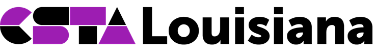 CSTA Louisiana logo. This will take you to the homepage