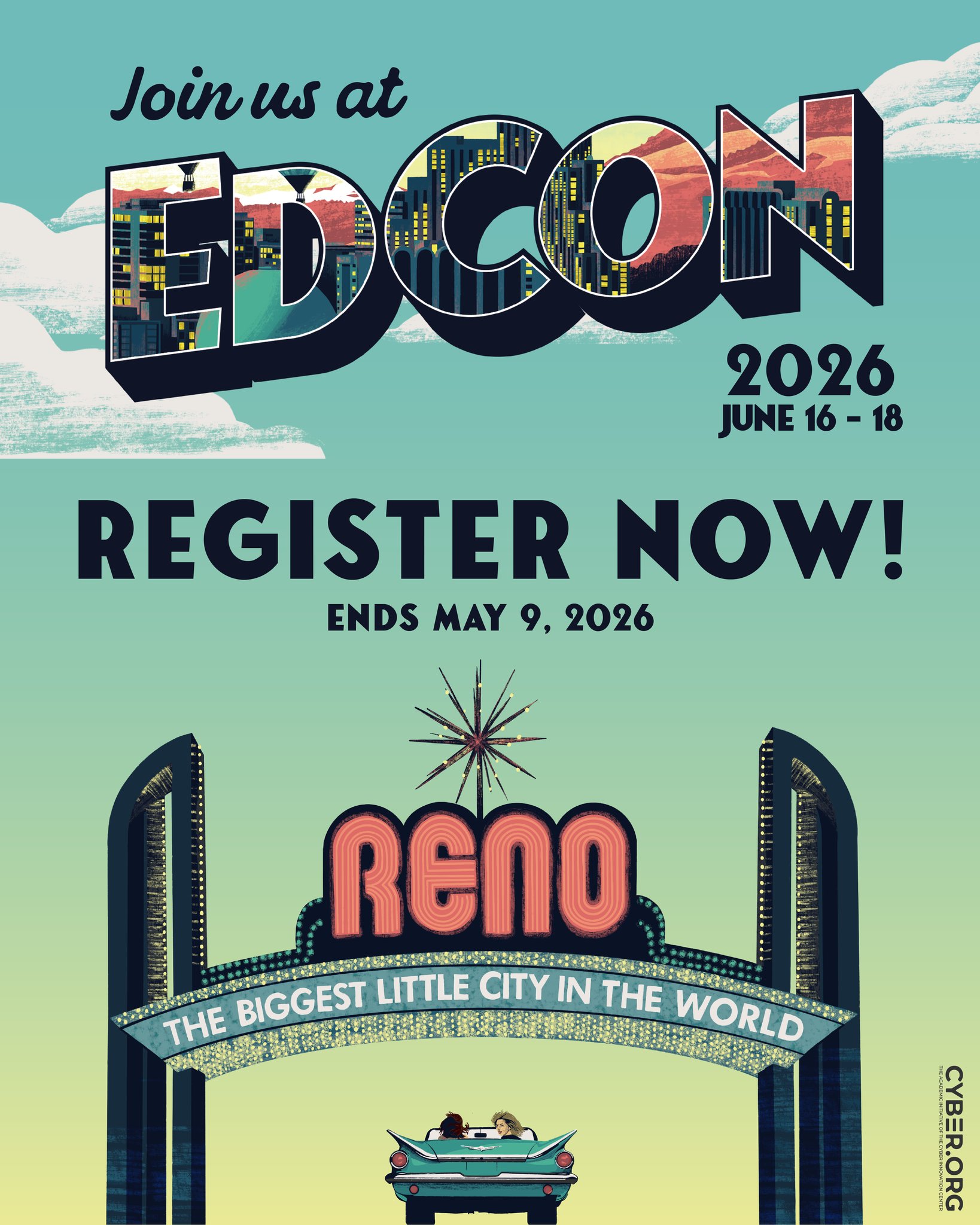 EdCon 2026 is in Reno, Nevada. Register by May 9th.
