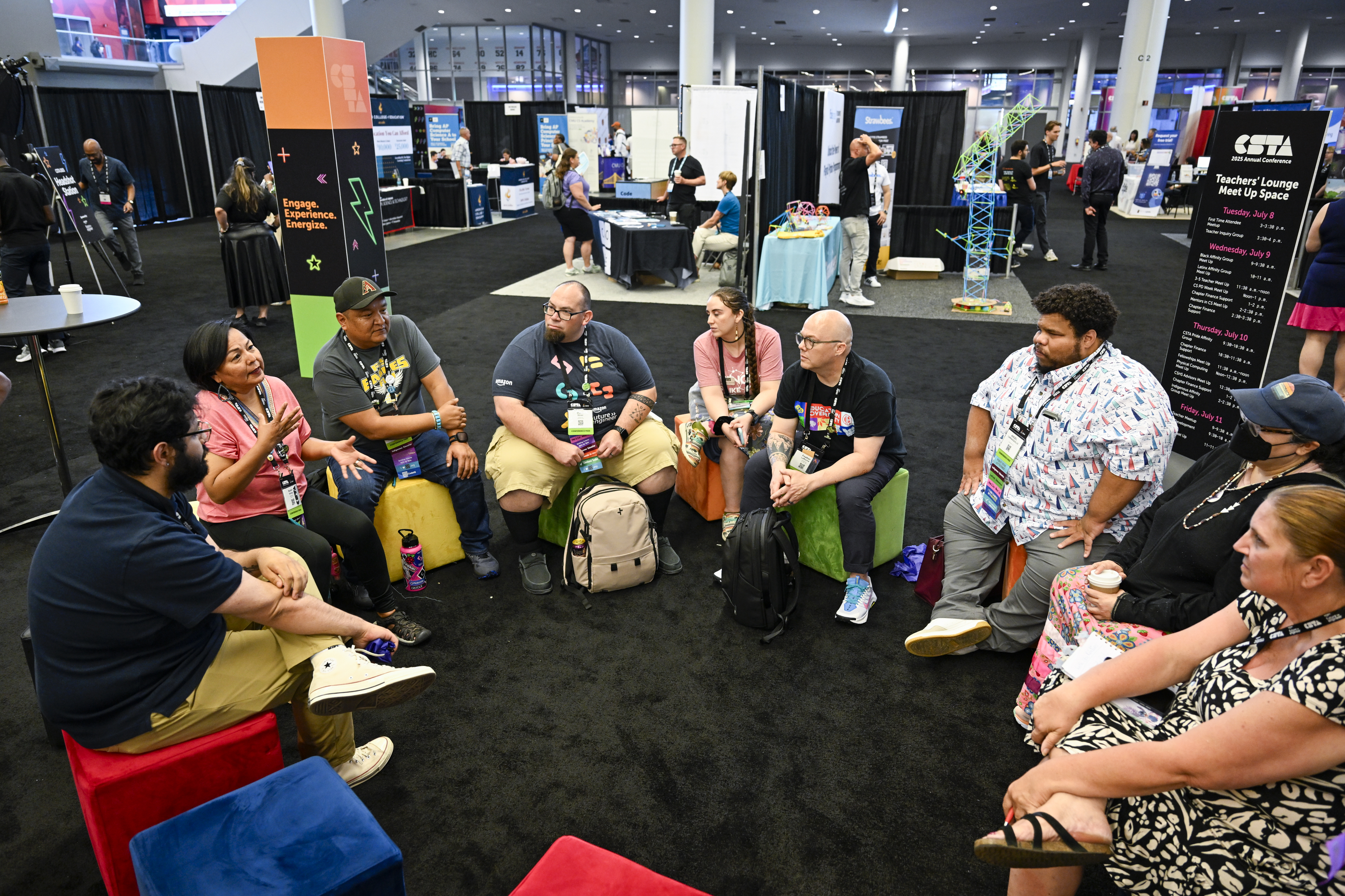 CSTA 2025 group meetup