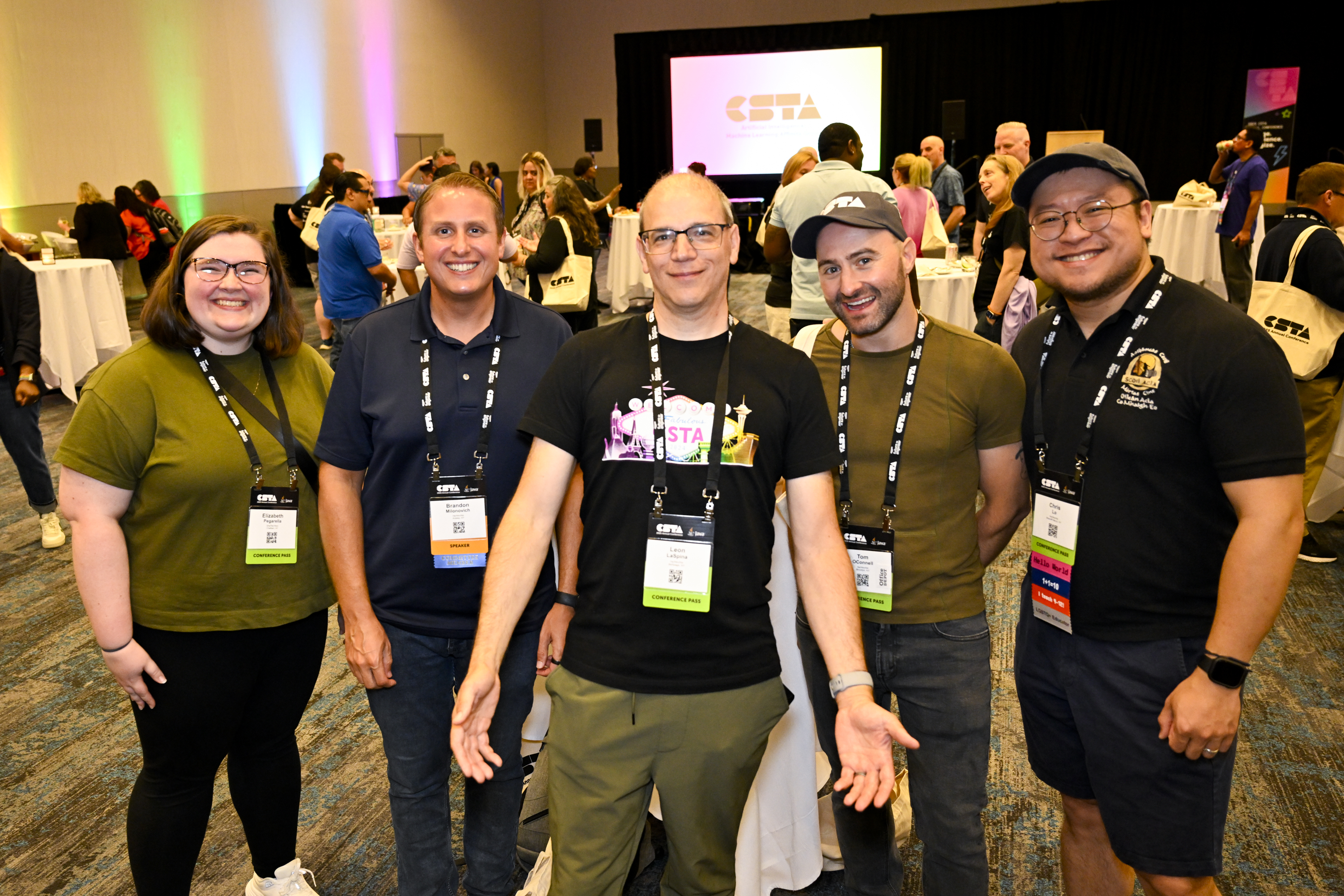 Group of CS teachers