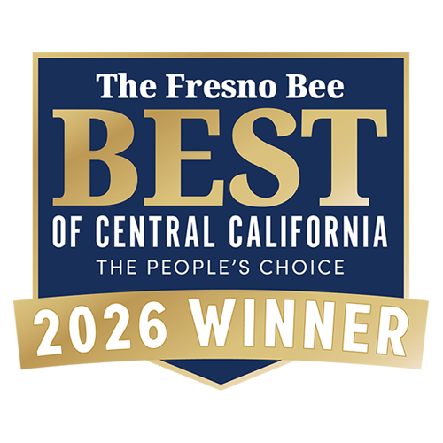 Fresno Bee Best of Central California 2026 Winner badge
