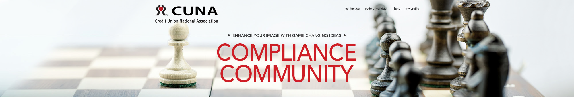 Compliance Community2 logo. This will take you to the homepage