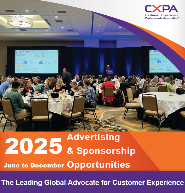 Cover of CXPA Sponsorship Brochure