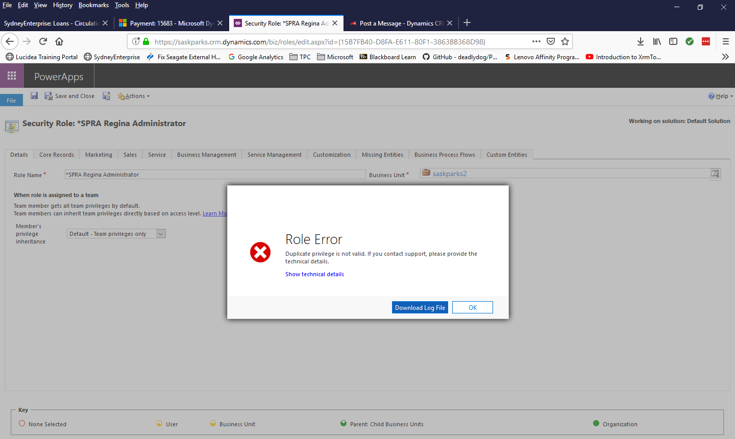 error