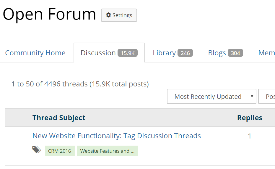 Discussionview