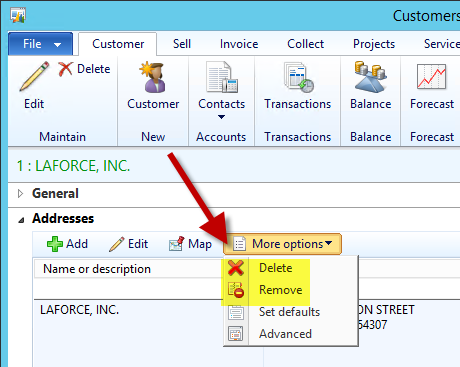 Delete and Remove Customer addresses Delete and Remove Customer addresses
