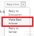 make best answer
