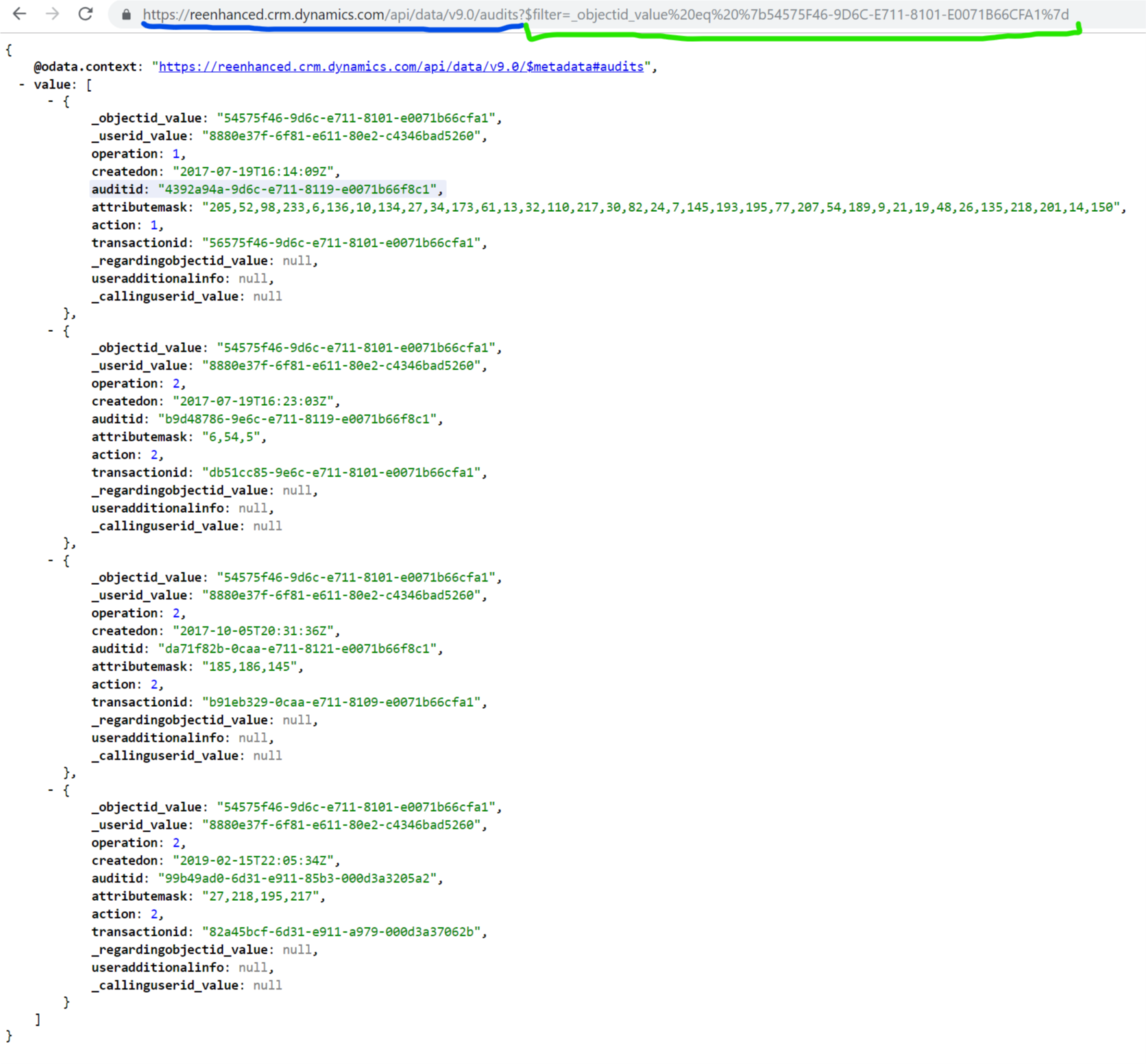 WebAPI in browser!