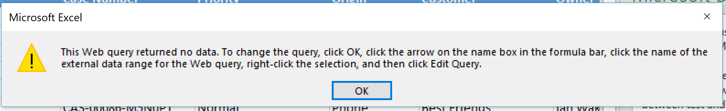 error