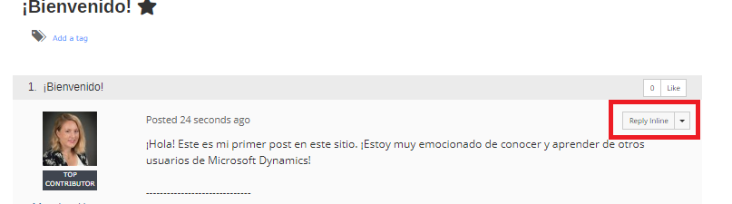 Reply Inline Reply Inline