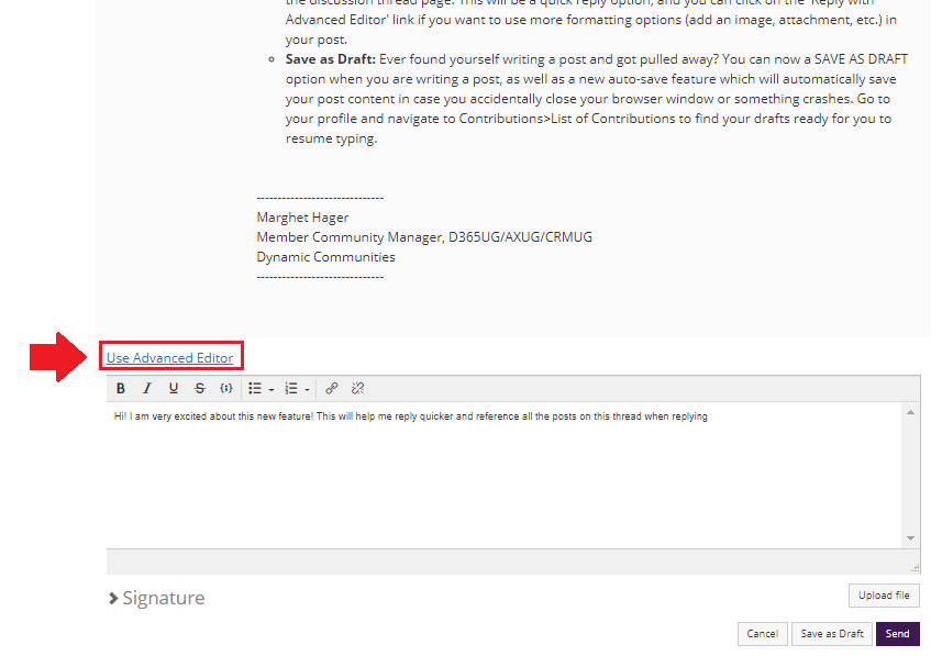 Reply Inline Example