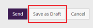 Save as Draft button