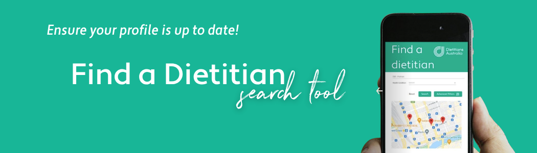 Update your Find a Dietitian profile