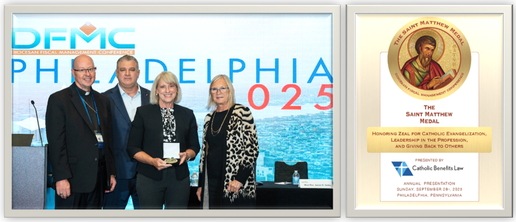 Debbie Swisher, Dr. Wayne Lenell, Bishop Knestout