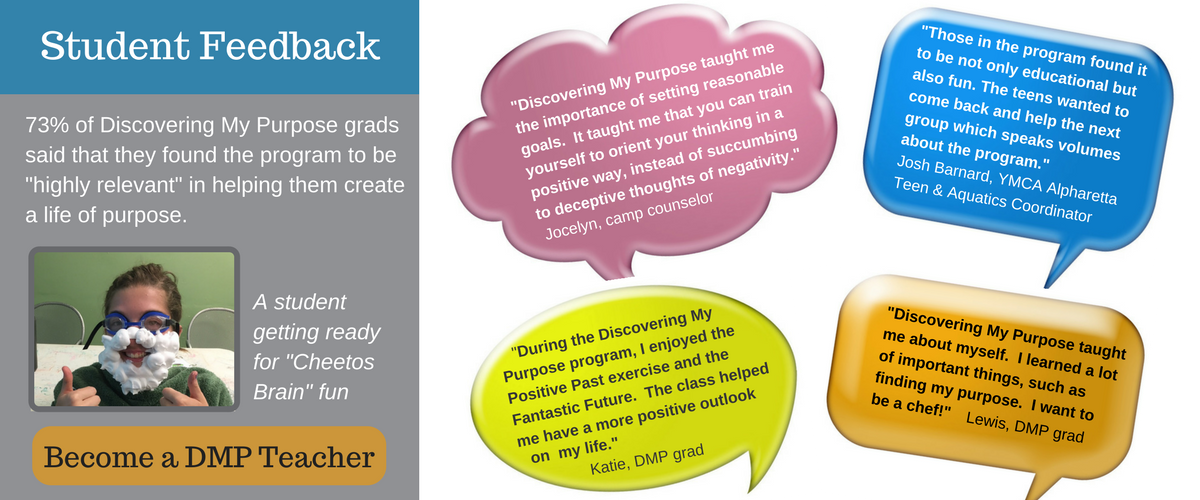 Student Feedback Quotes from students about benefit of program