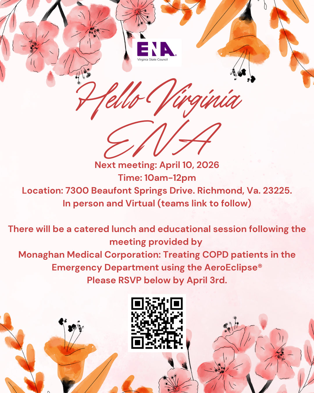 April Lunch and Learn after meeting