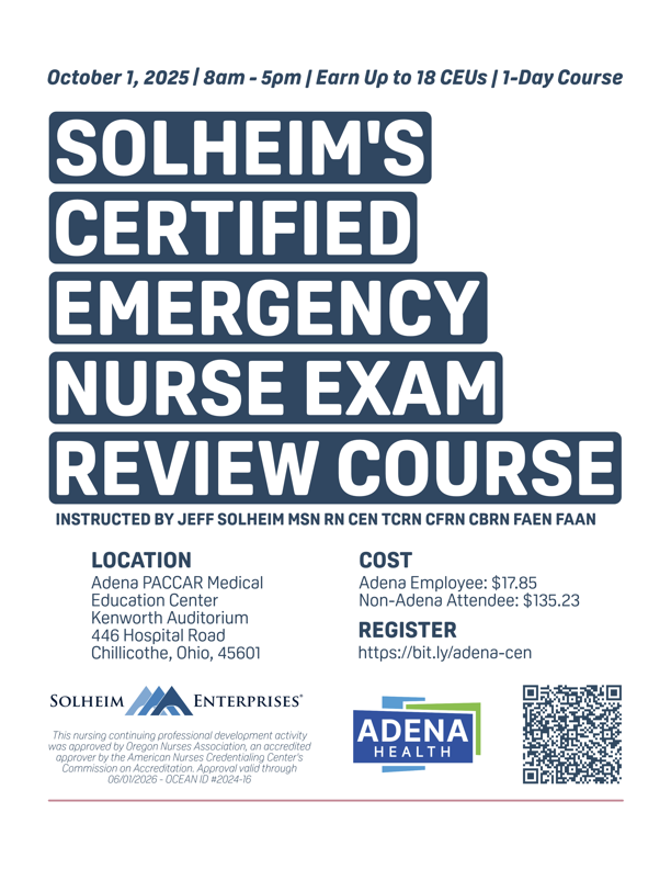 Solheim's Course Flier