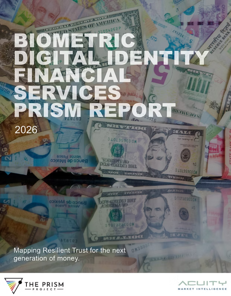 Biometric Digital Identity Financial Services PRISM Report