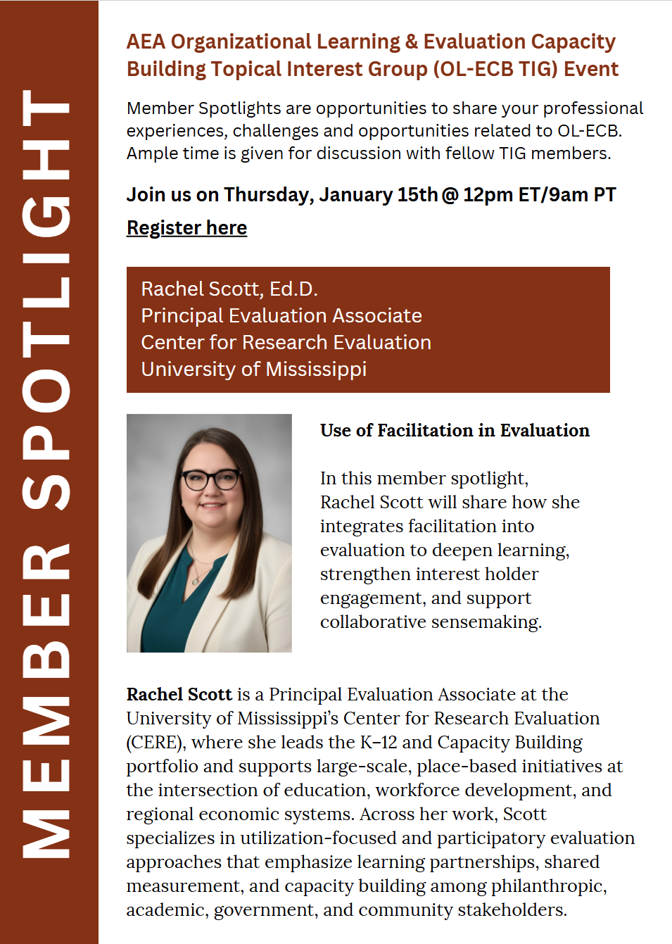 OL-ECB Member Spotlight January 2026