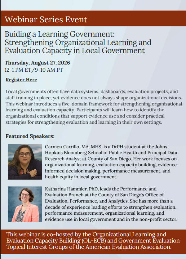 Webinar on August 27th at 12pm ET