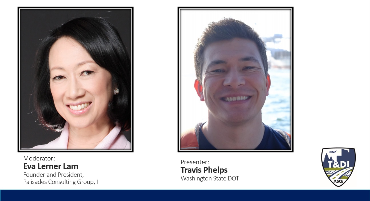 Eva_Travis_headshots Moderator Eva Lerner Lam and Presenter Travis Phelps