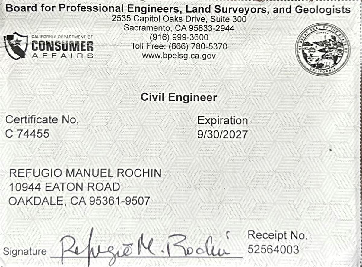 California License 