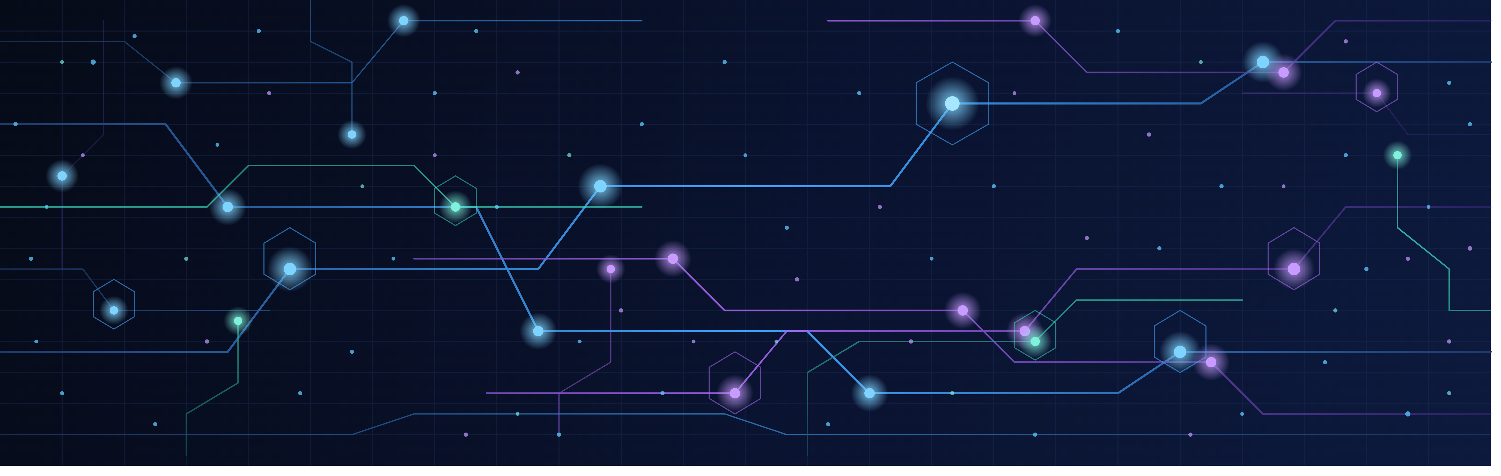High-tech abstract banner