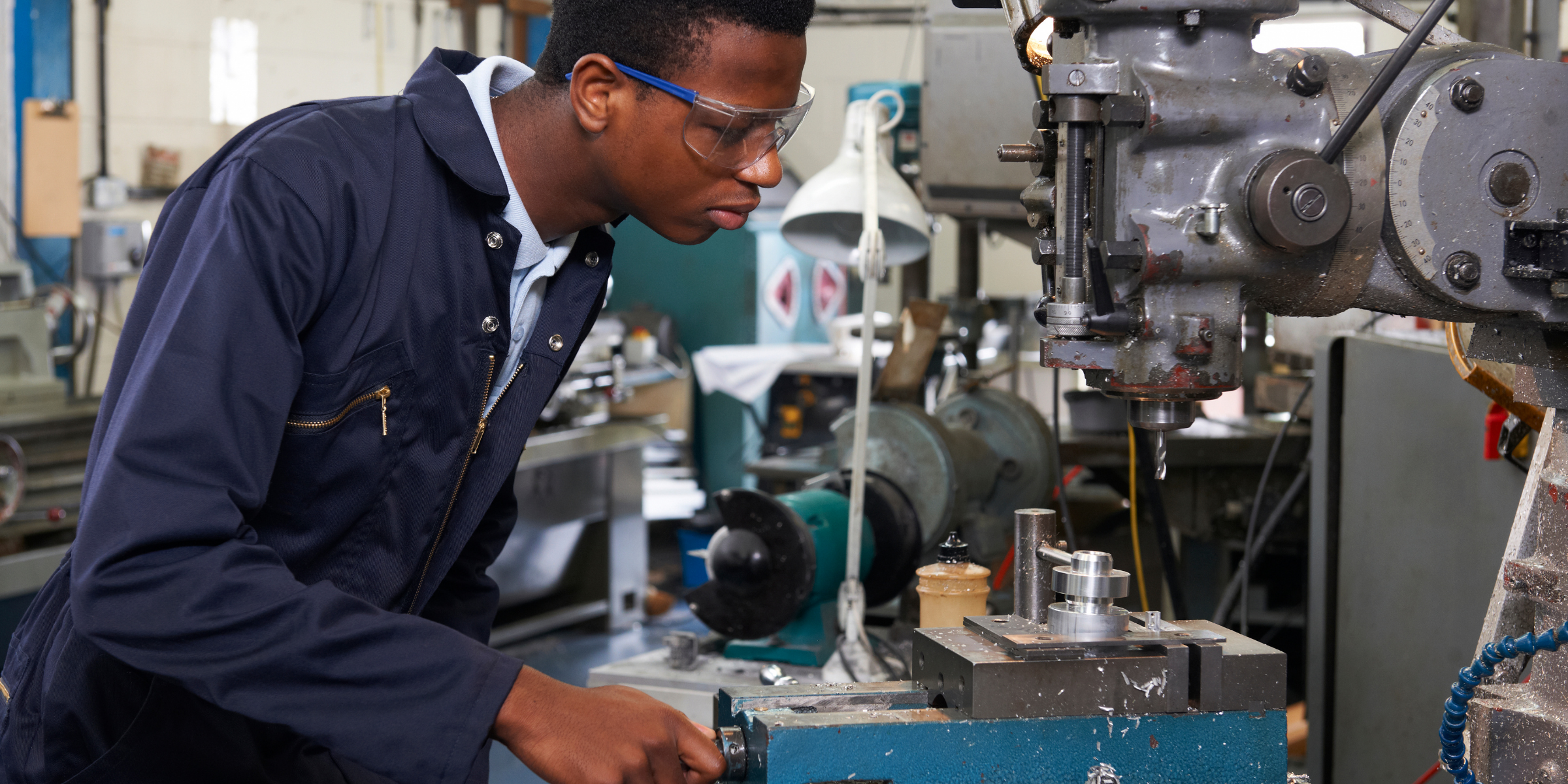 manufacturing technician at work