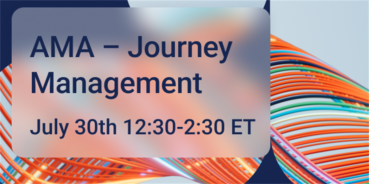 Image of AMA - Journey Management