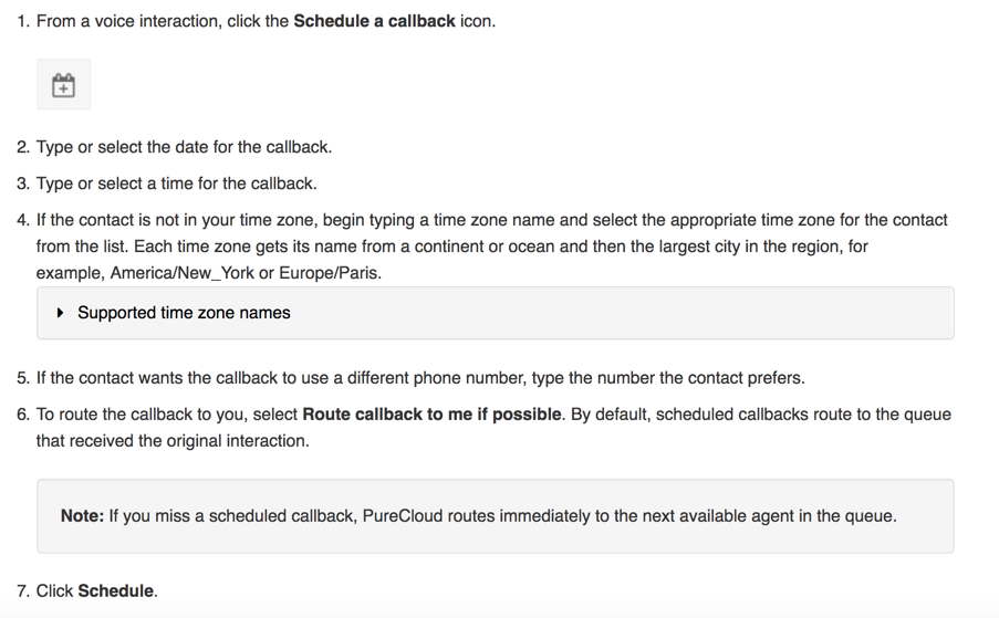 Image of the article about scheduling a callback in an interaction