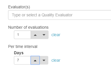 Metered Evaluations Metered Evaluations