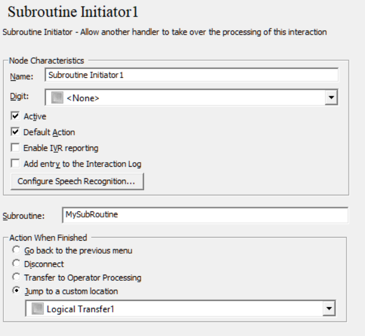 Subroutine call