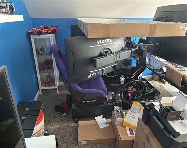 Image of a Sim Racing Rig