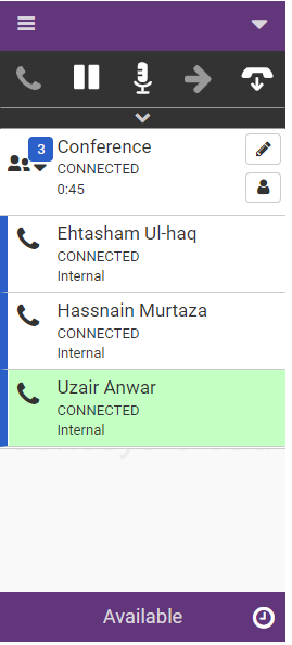 internal conference call