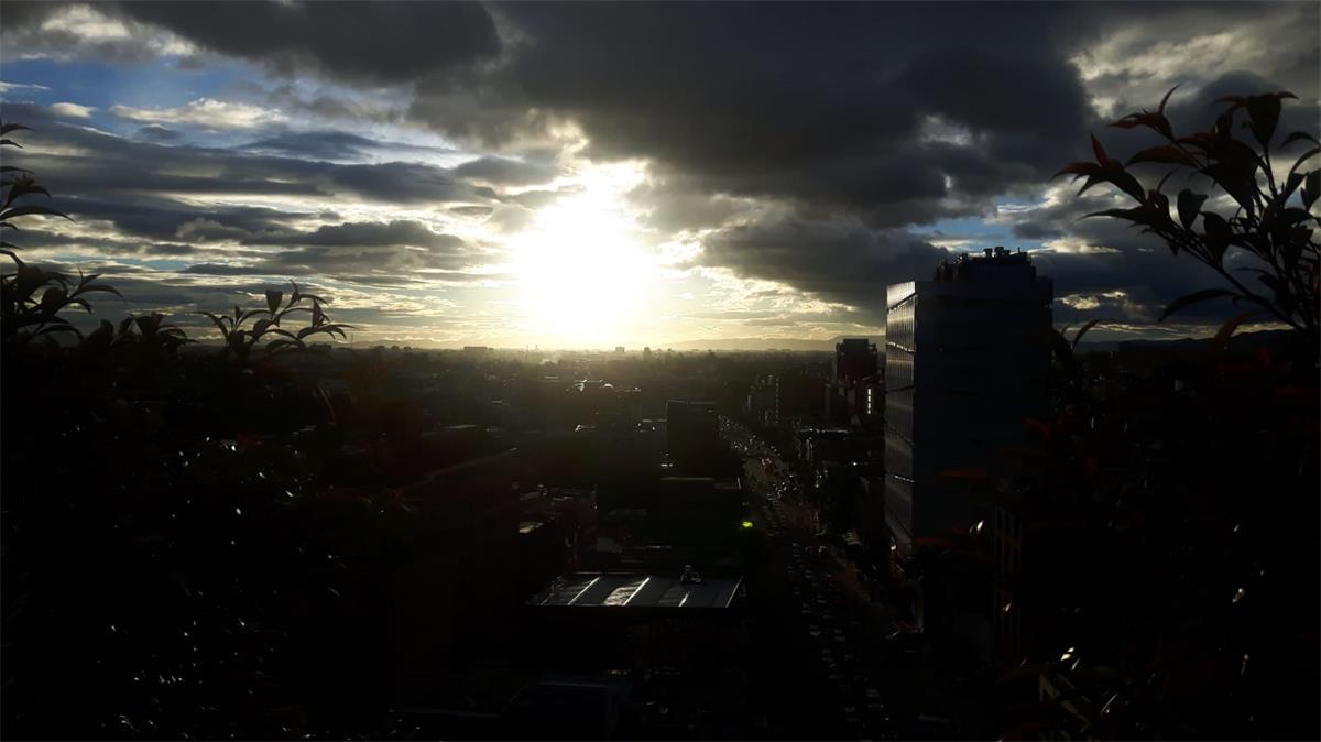 atardecer