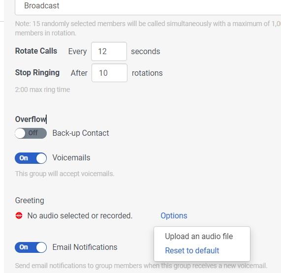 How to change a greeting for a group voicemail inbox? | Genesys Cloud ...