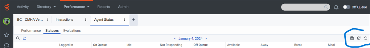 screenshot of missing permission