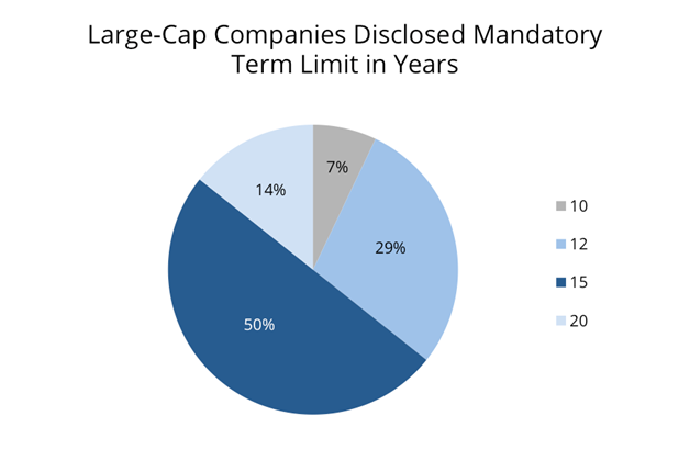Large-cap term limits