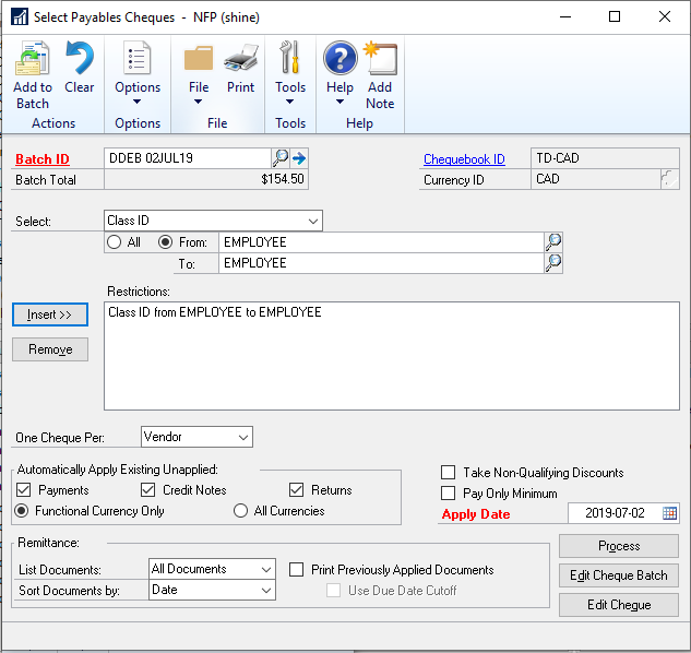 Select Payables