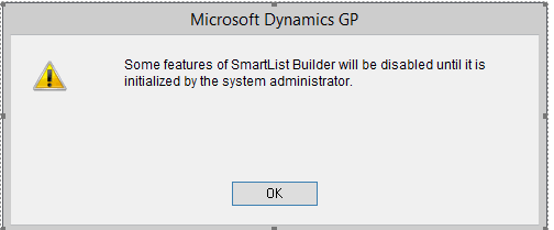 smartlist builder error