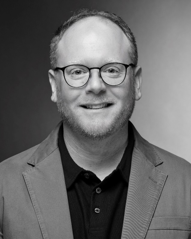 James Donegan Headshot in Grayscale